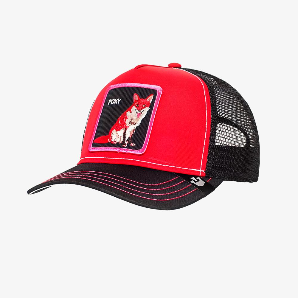 Goorin Bros. Trucker Cap Cappellino The Farm 'foxy' Rosso Nero Unisex