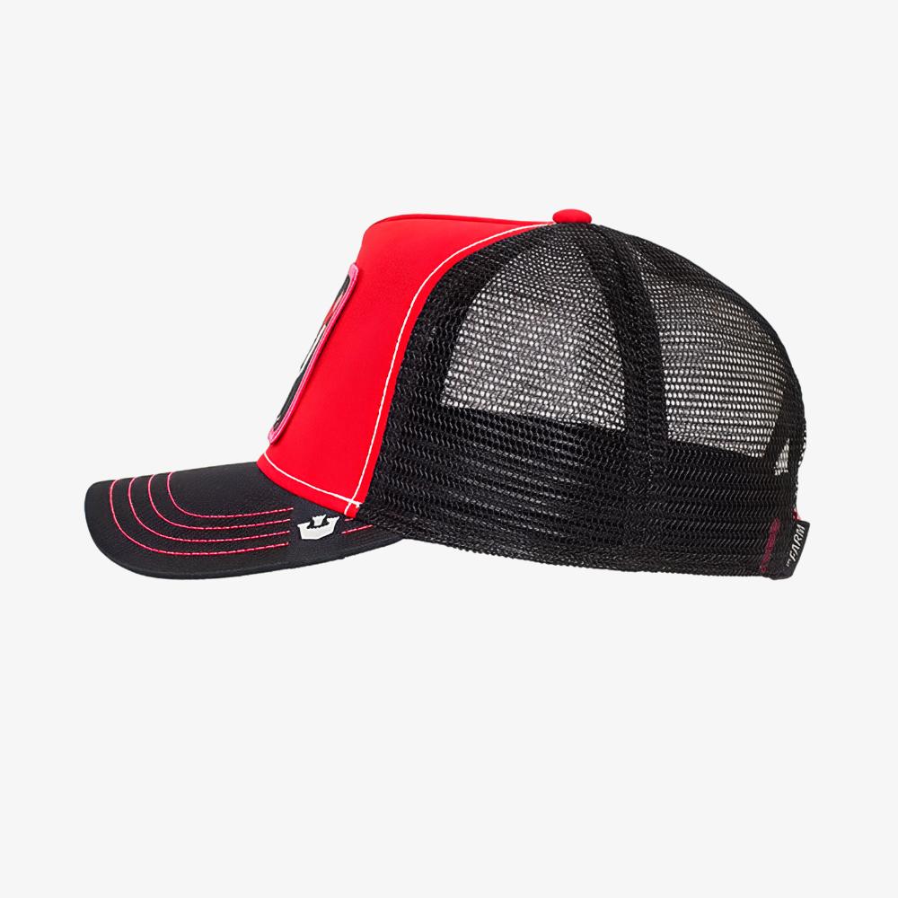 Goorin Bros. Trucker Cap Cappellino The Farm 'foxy' Rosso Nero Unisex
