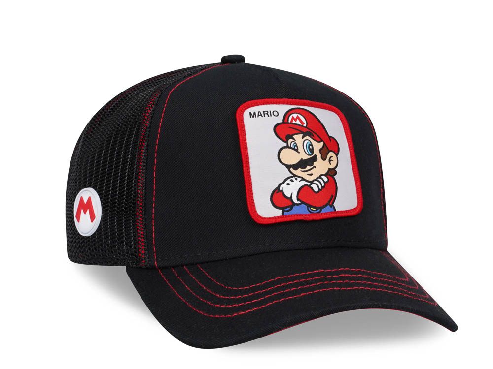 CAPSLAB SUPER MARIO
TRUCKER SNAPBACK HAT