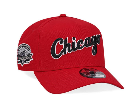 NEW ERA CHICAGO WHITE SOX INAUGURAL SEASON 1991 RED CLASSIC EDITION 9FORTY A FRAME SNAPBACK CASQUETTE N: 00662