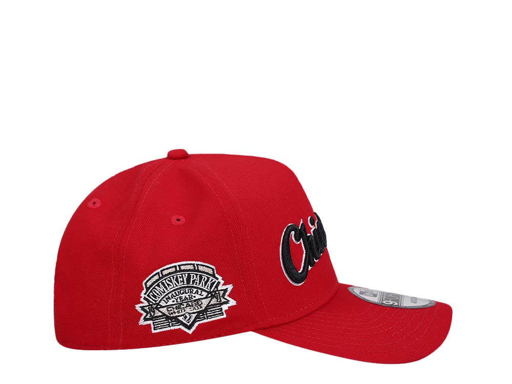 NEW ERA CHICAGO WHITE SOX INAUGURAL SEASON 1991 RED CLASSIC EDITION 9FORTY A FRAME SNAPBACK CASQUETTE N: 00662