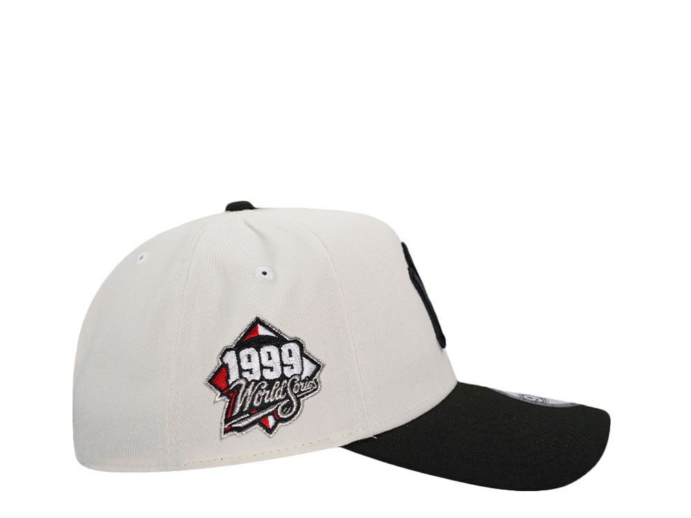 NEW ERA NEW YORK YANKEES WORLD SERIES 1999 CHROME CLASSIC TWO TONE EDITION 9FORTY A FRAME SNAPBACK CAP N: 00665
