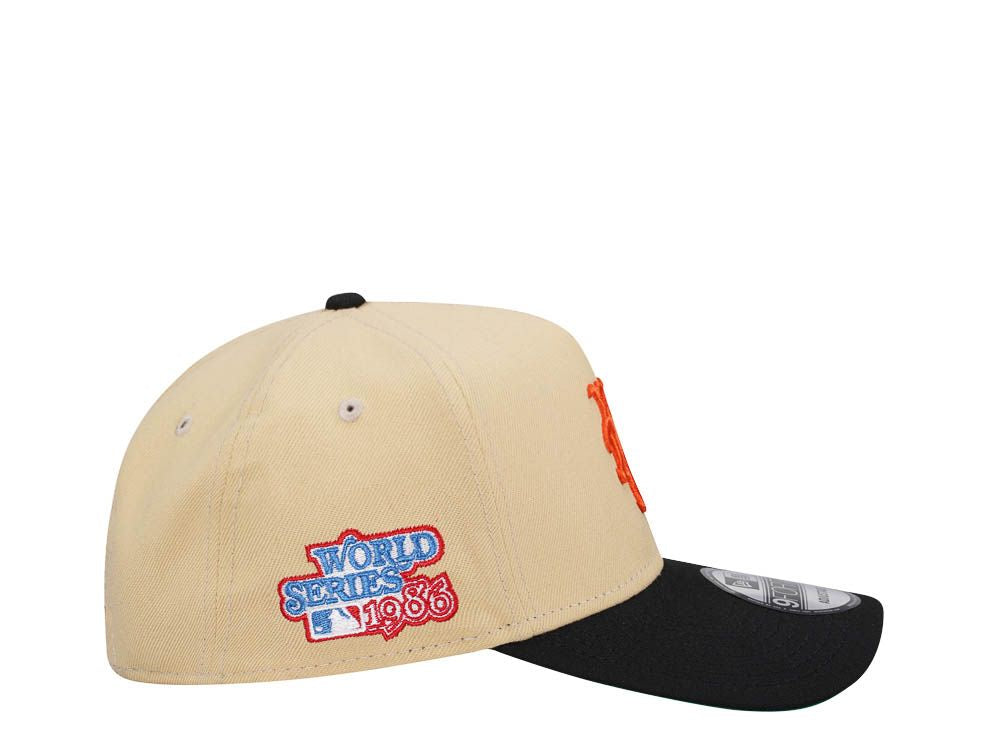 NEW ERA NEW YORK METS WORLD SERIES 1986 TWO TONE THROWBACK EDITION 9FORTY A FRAME SNAPBACK CASQUETTE N: 00666