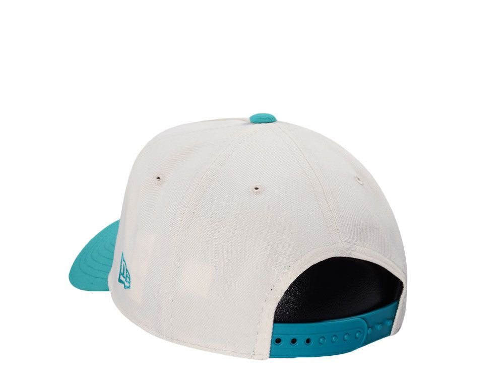 NEW ERA FLORIDA MARLINS WORLD SERIES 2003 CHROME TWO TONE EDITION 9FORTY A FRAME SNAPBACK CAP N: 00668