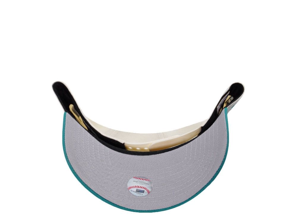 NEW ERA SEATTLE MARINERS 40TH ANNIVERSARY CHROME TWO TONE EDITION 9FORTY A FRAME SNAPBACK CASQUETTE N: 00669