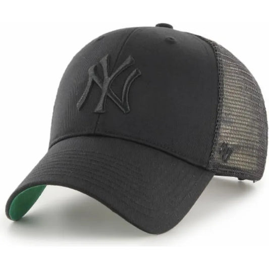 Casquette trucker noire avec logo noir New York Yankees MLB MVP Branson 47 Brand N: 00677