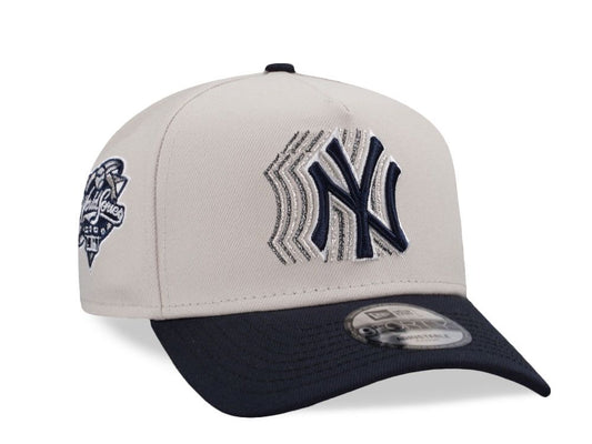 NEW ERA NEW YORK YANKEES WORLD SERIES 2000 FADE STONE TWO TONE EDITION 9FORTY A FRAME SNAPBACK HAT N: 00681