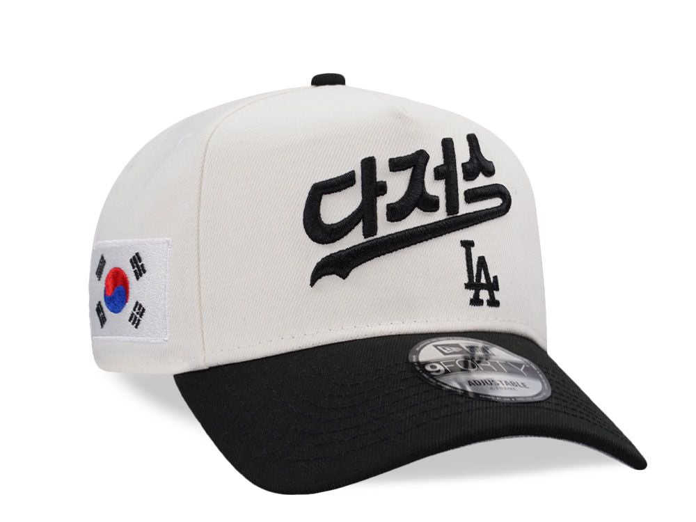 NEW ERA LOS ANGELES DODGERS KOREA CHROME TWO TONE EDITION 9FORTY A FRAME SNAPBACK CASQUETTE
 New Era N: 00683