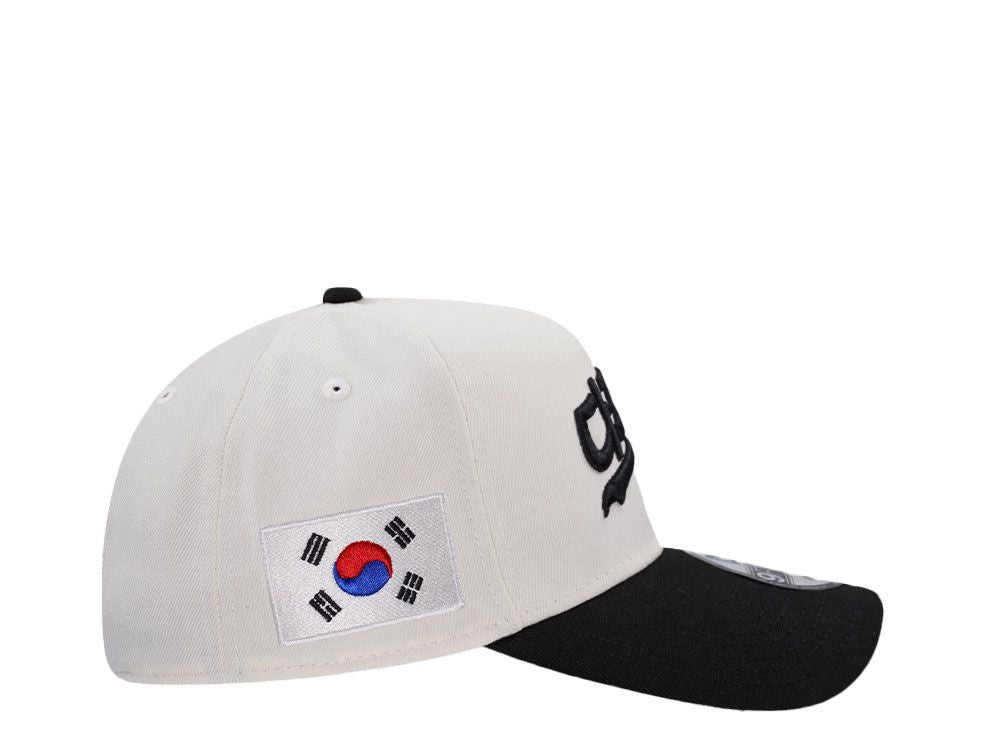 NEW ERA LOS ANGELES DODGERS KOREA CHROME TWO TONE EDITION 9FORTY A FRAME SNAPBACK CASQUETTE
 New Era N: 00683