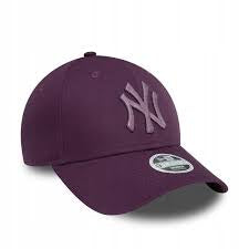 Casquette femme New Era New York Yankees Womens Metallic Dark Purple 9FORTY Adjustable Cap N: 00316