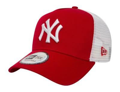 Cap New Era League Essential 9FORTY EF Trucker New York Yankees Red White N: 00322