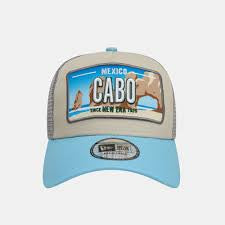 New Era Casquette Trucker Licence Plate CaboEra Homme/Snapback - de Baseball Mesh Snapback, avec Visiere, Visiere Printemps-ete Ete N: 00324