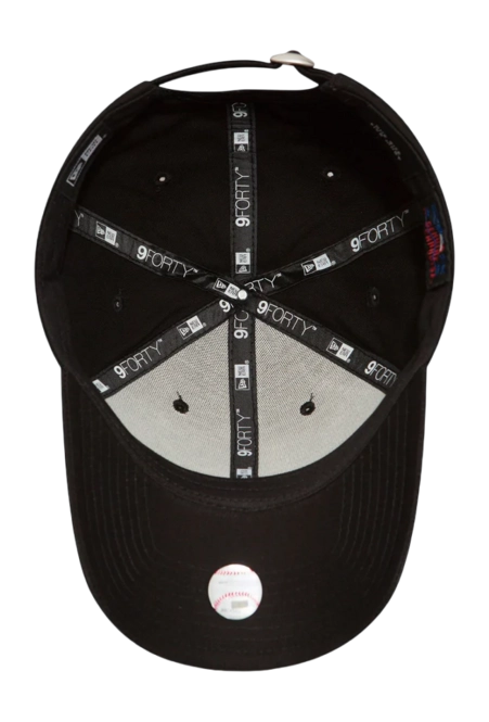Cap New Era Essential 9FORTY Los Angeles Dodgers Black White N: 00332