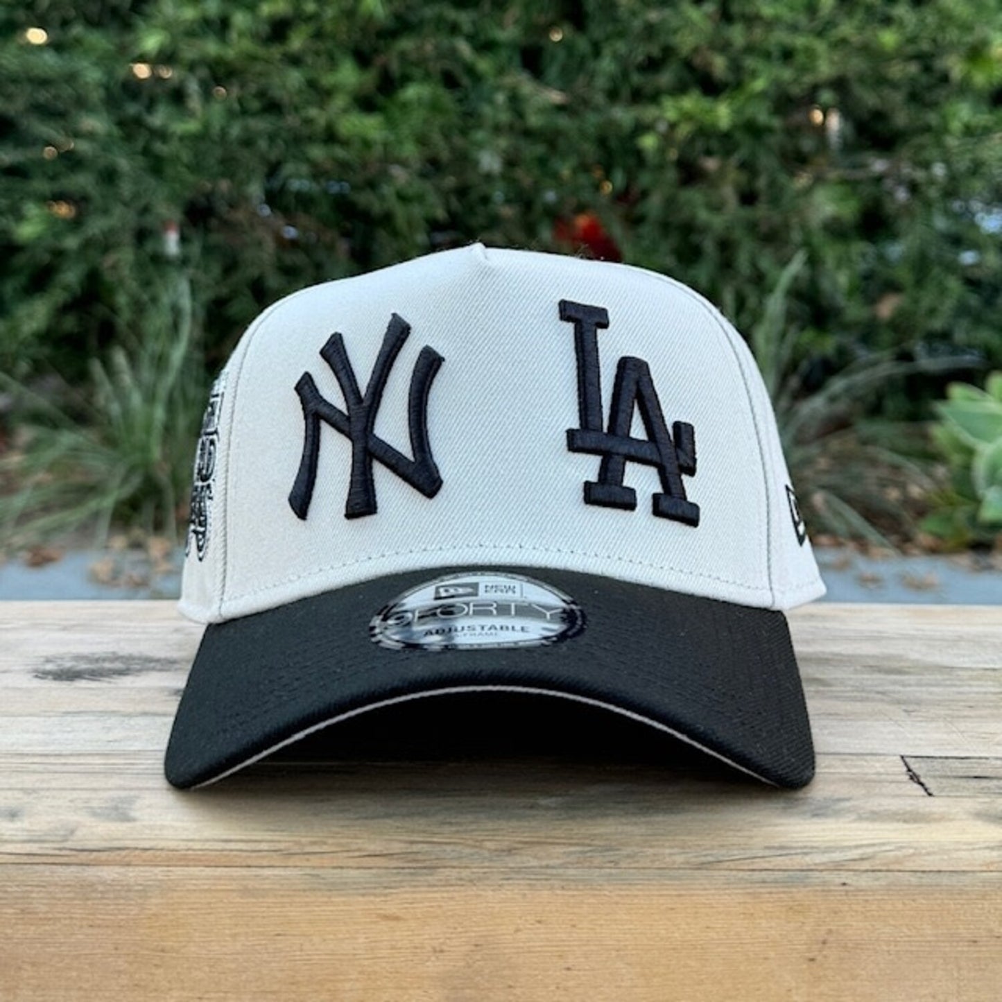NEW ERA 9FORTY A-FRAME MLB NEW YORK YANKEES VS LOS ANGELES DODGERS TWO TONE / GREY UV SNAPBACK N: 00697