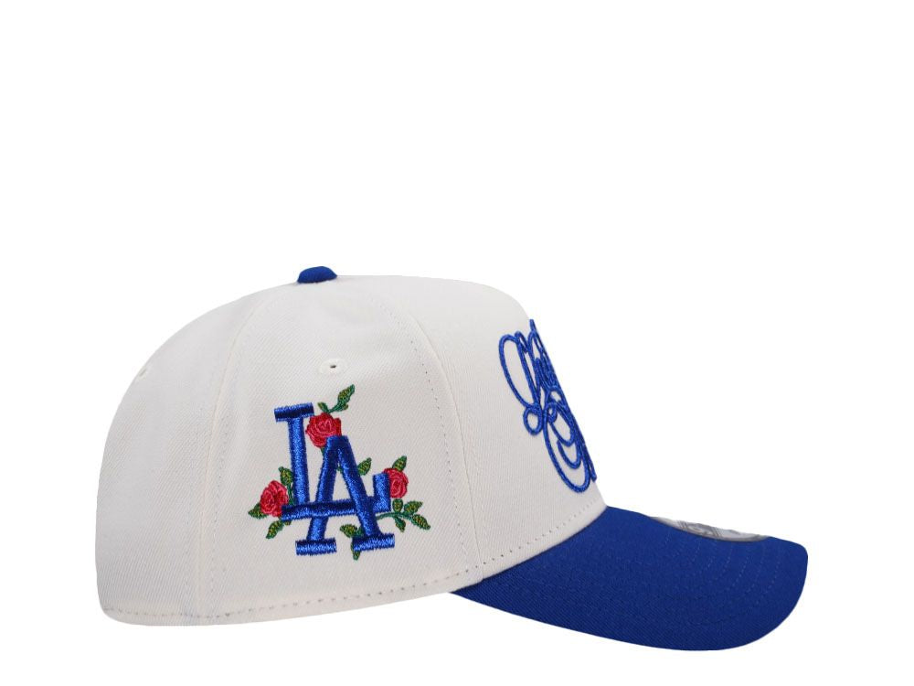NEW ERA LOS ANGELES DODGERS SCRIPT CHROME ROYAL TWO TONE EDITION 9FORTY A FRAME SNAPBACK CASQUETTE
 New Era N: 00715