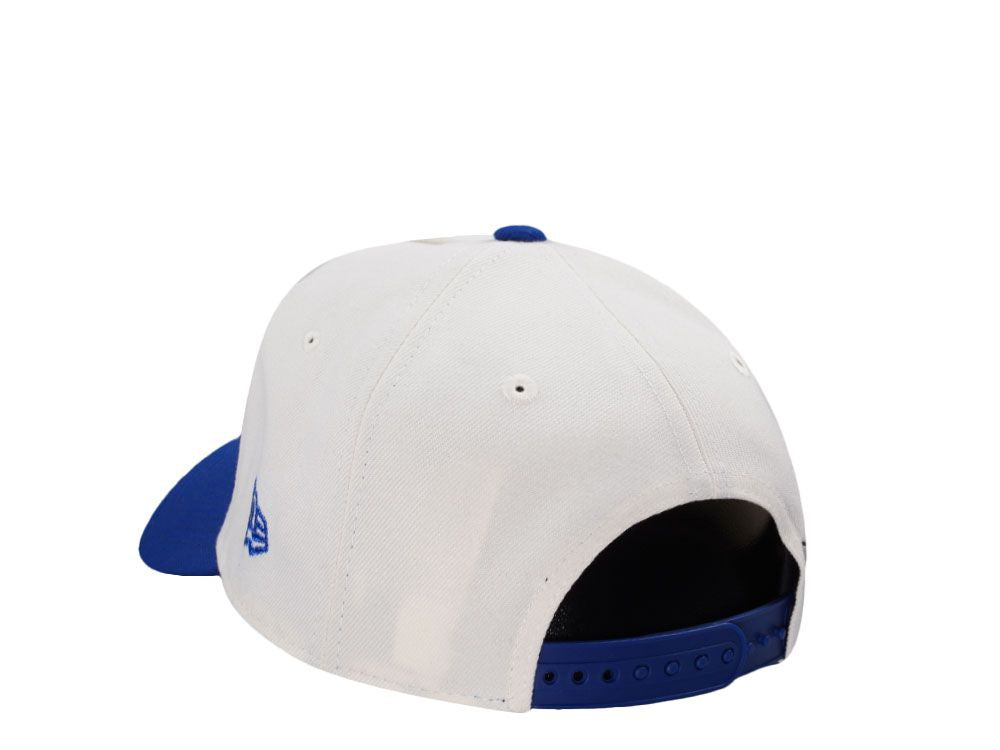 NEW ERA LOS ANGELES DODGERS SCRIPT CHROME ROYAL TWO TONE EDITION 9FORTY A FRAME SNAPBACK CASQUETTE
 New Era N: 00715