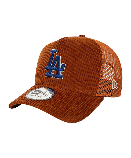 Casquette New Era LA Dodgers cord trucker in brown N: 00722