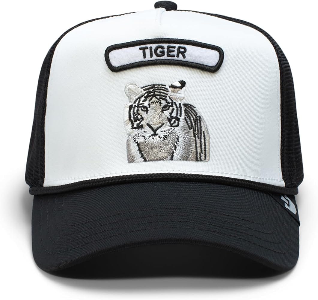 Goorin Bros. GB2 Tiger - THE ROCKER - RELAXED Trucker Cap Baseball Mesh Embroidery New
