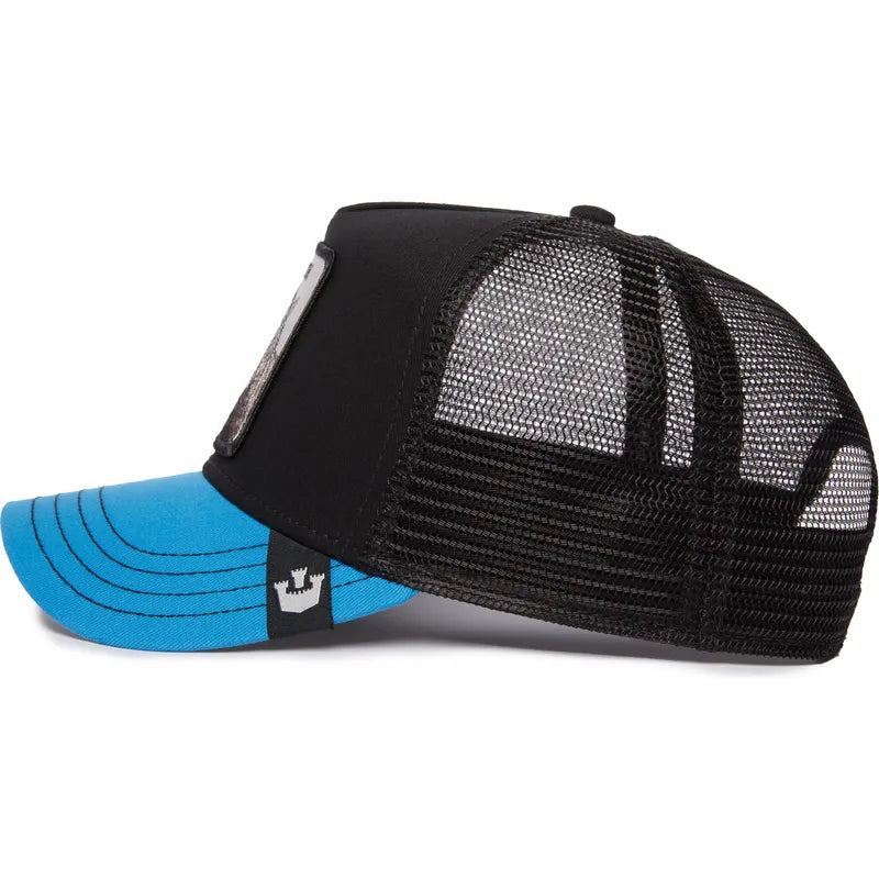 Goorin Bros. Strength Panther Fan The Farm Black and Blue Trucker Hat N: 00354