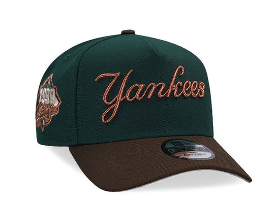 Casquette snapback New Era New York Yankees World Series 1999 à deux tons cuivrés A Frame 9Forty N: 00551