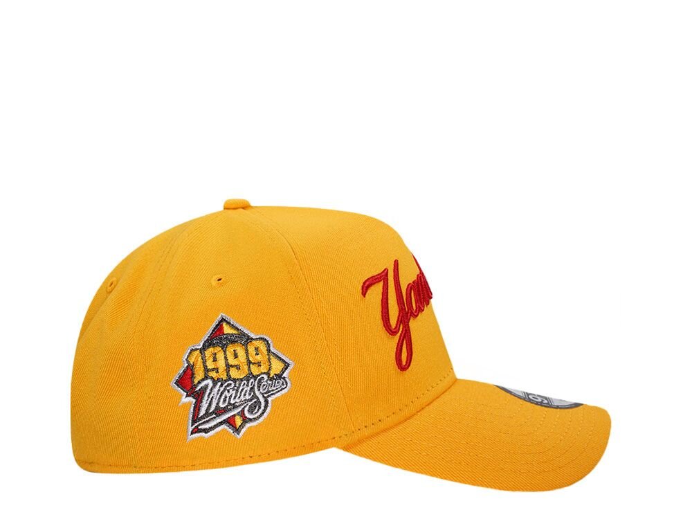 Casquette snapback New Era New York Yankees World Series 1999 jaune classique 9Forty A Frame N: 00563