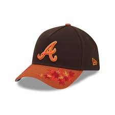 Atlanta Braves Fall Foliage Dark Brown 9FORTY A-Frame Adjustable Cap N: 00609