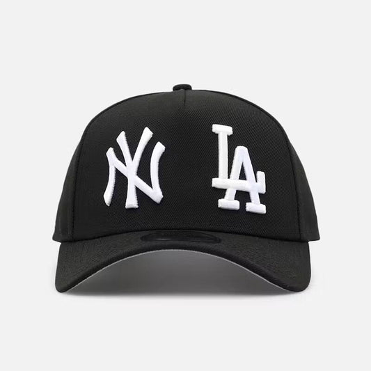 New York Yankees X Los Angeles Dodgers 'Dual Logo' 9FORTY A-Frame Snapback N: 00619