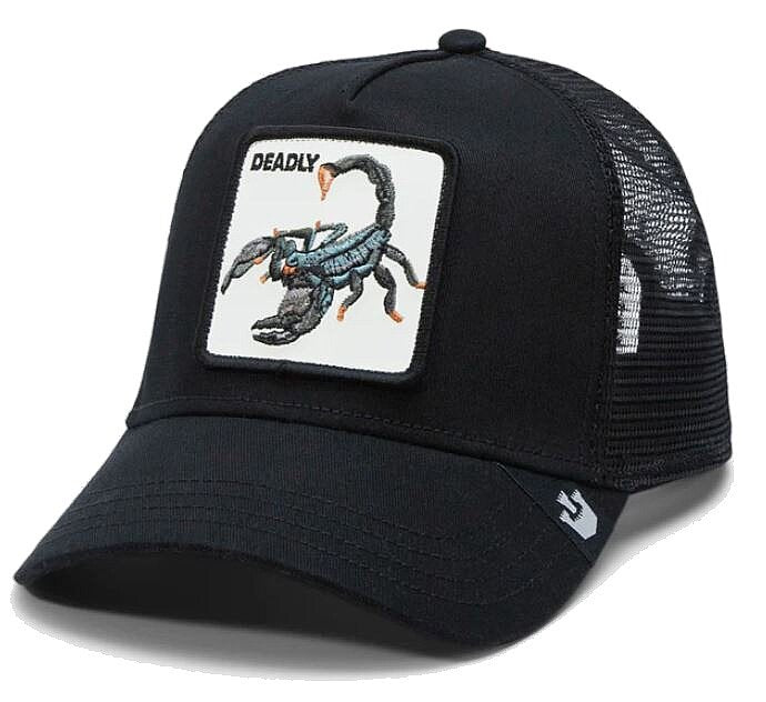 casquette Goorin Bros. The Deadliest Scorpion Trucker - Black N: 00645