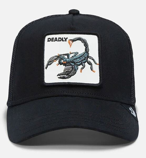 casquette Goorin Bros. The Deadliest Scorpion Trucker - Black N: 00645