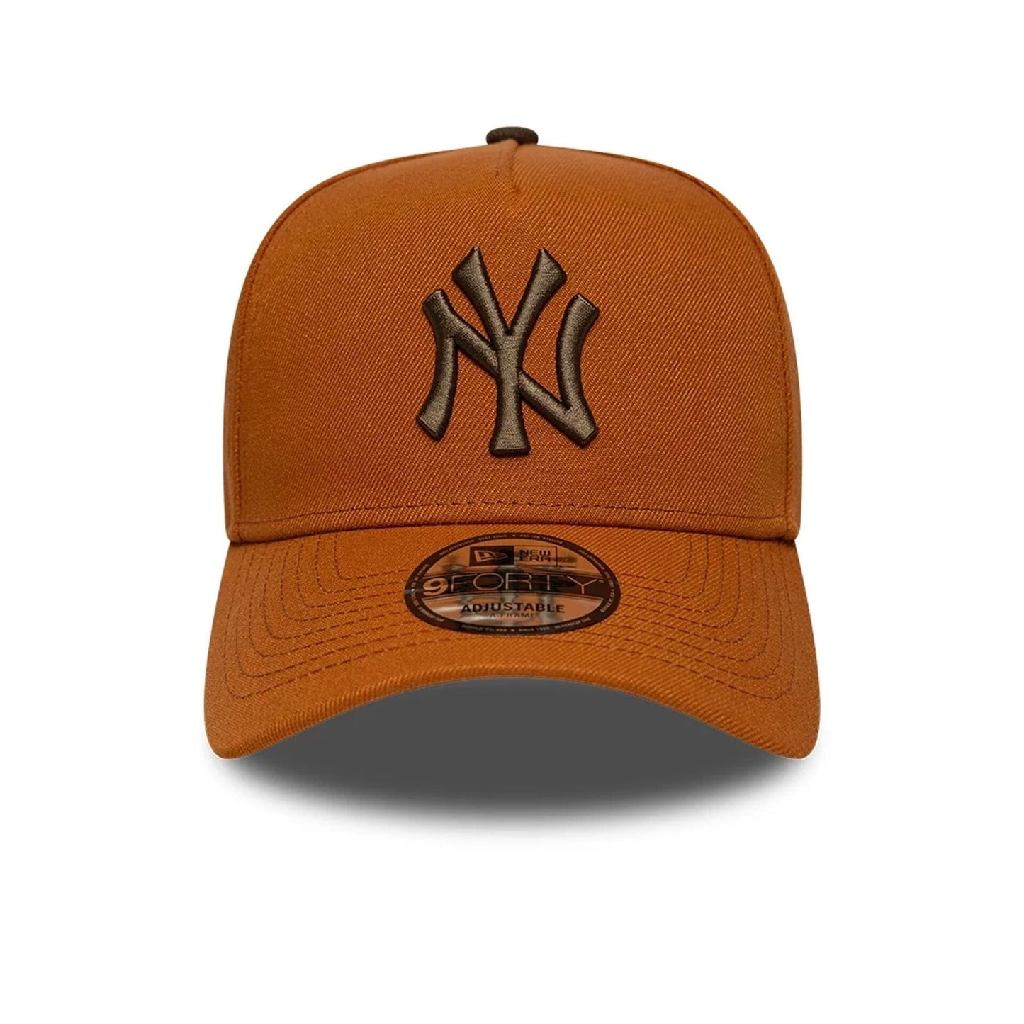 New York Yankees MLB Brown 9FORTY A-Frame Adjustable Cap N: 00735