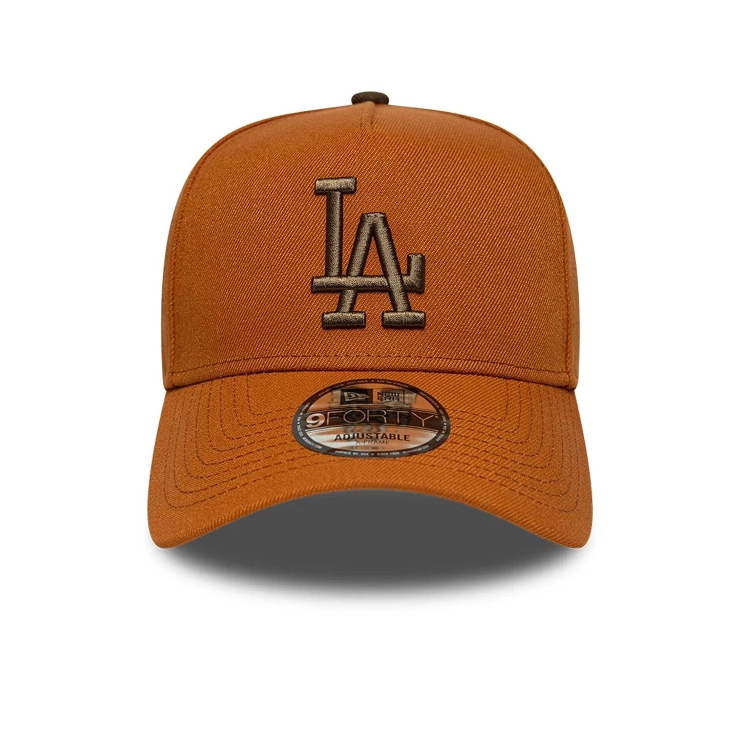 LA Dodgers MLB Brown 9FORTY A-Frame Adjustable Cap N: 00736