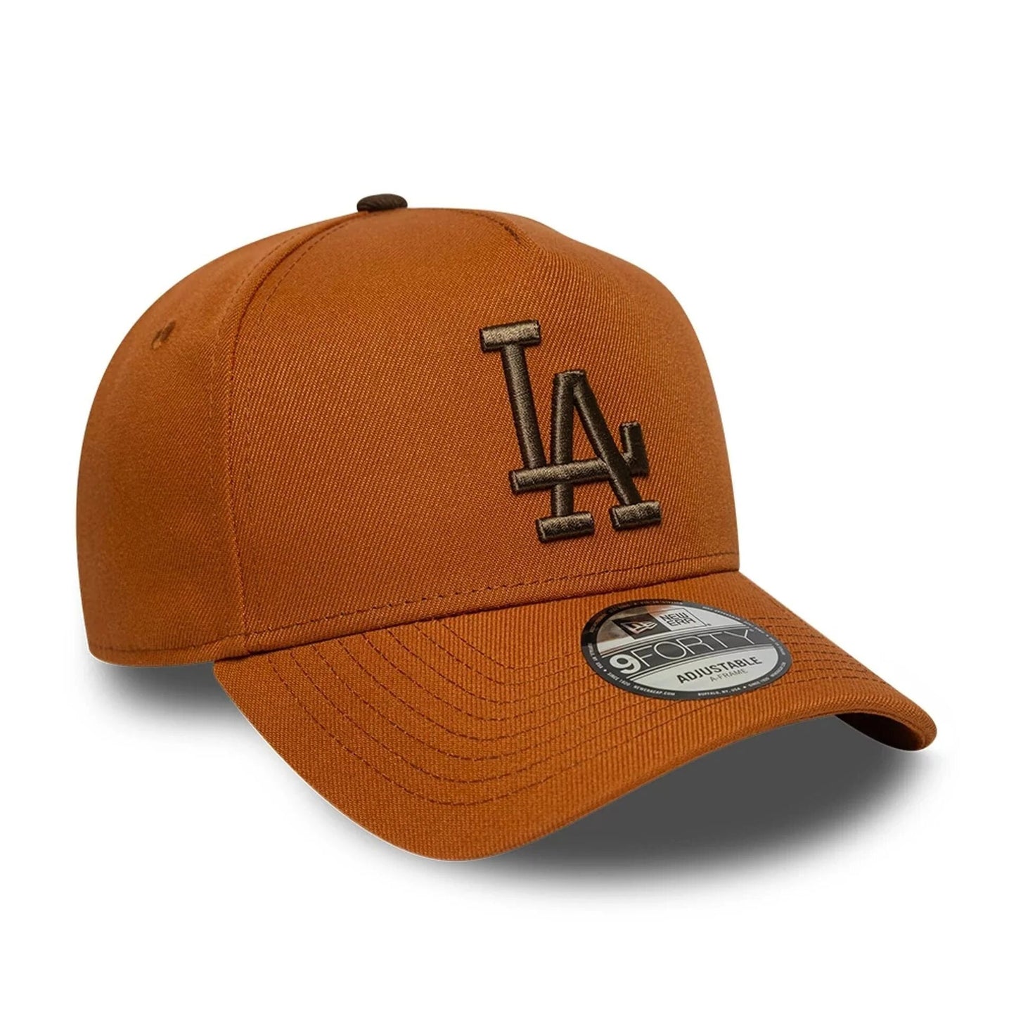 LA Dodgers MLB Brown 9FORTY A-Frame Adjustable Cap N: 00736