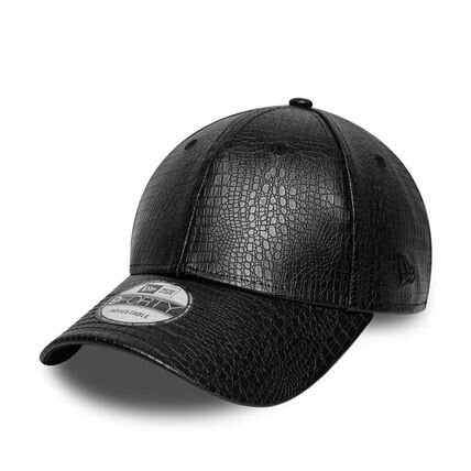 Casquette New Era 9FORTY – Effet Cuir Noir Premium N: 00738