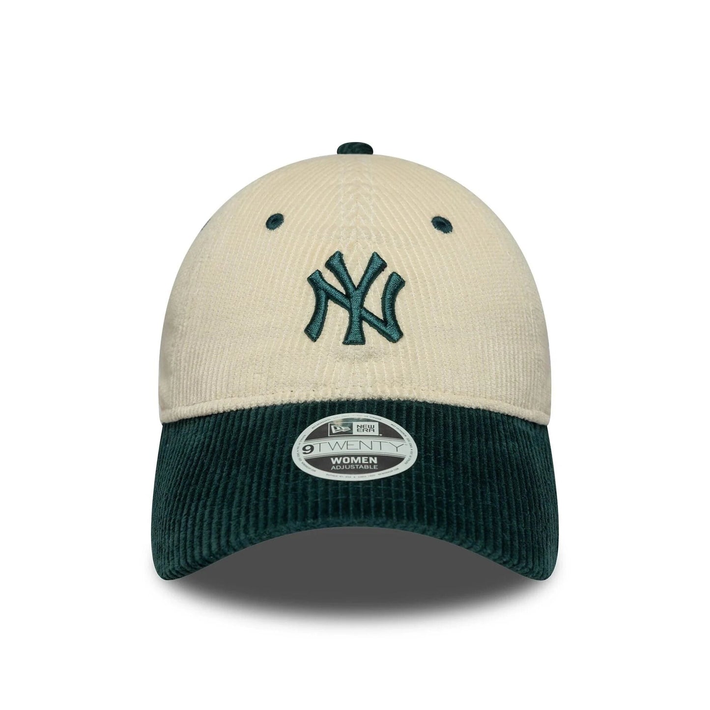 New York Yankees Womens MLB Block Cord Cream 9TWENTY Adjustable Cap N: 00743