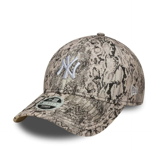New York Yankees Womens MLB Snake Grey 9FORTY Adjustable Cap N: 00744