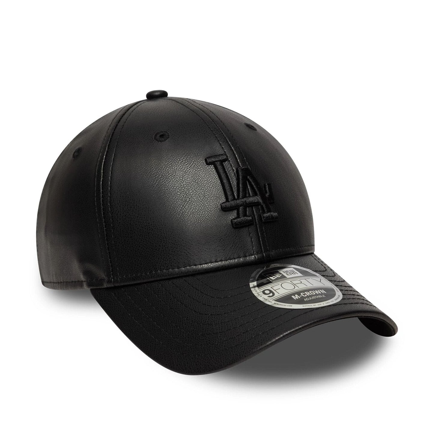 LA Dodgers MLB PU Black 9FORTY M-Crown similicuir cuir Adjustable Cap N: 00771