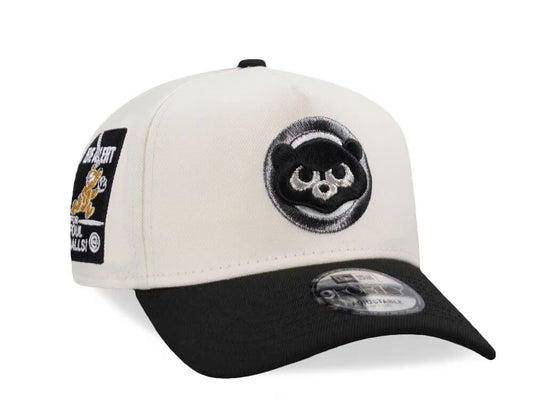 Casquette New Era Chicago Cubs For Foul Balls Blanche Bicolore Édition Classique 9Forty A Frame Snapback N: 00776