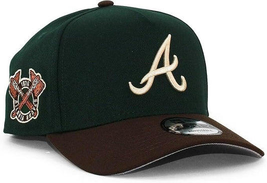 New Era Oakland Athletics 25th Anniversary Dark Green Copper Two Tone 9Forty A Frame Snapback Hat N: 00531