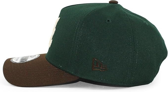 New Era Oakland Athletics 25th Anniversary Dark Green Copper Two Tone 9Forty A Frame Snapback Hat N: 00531