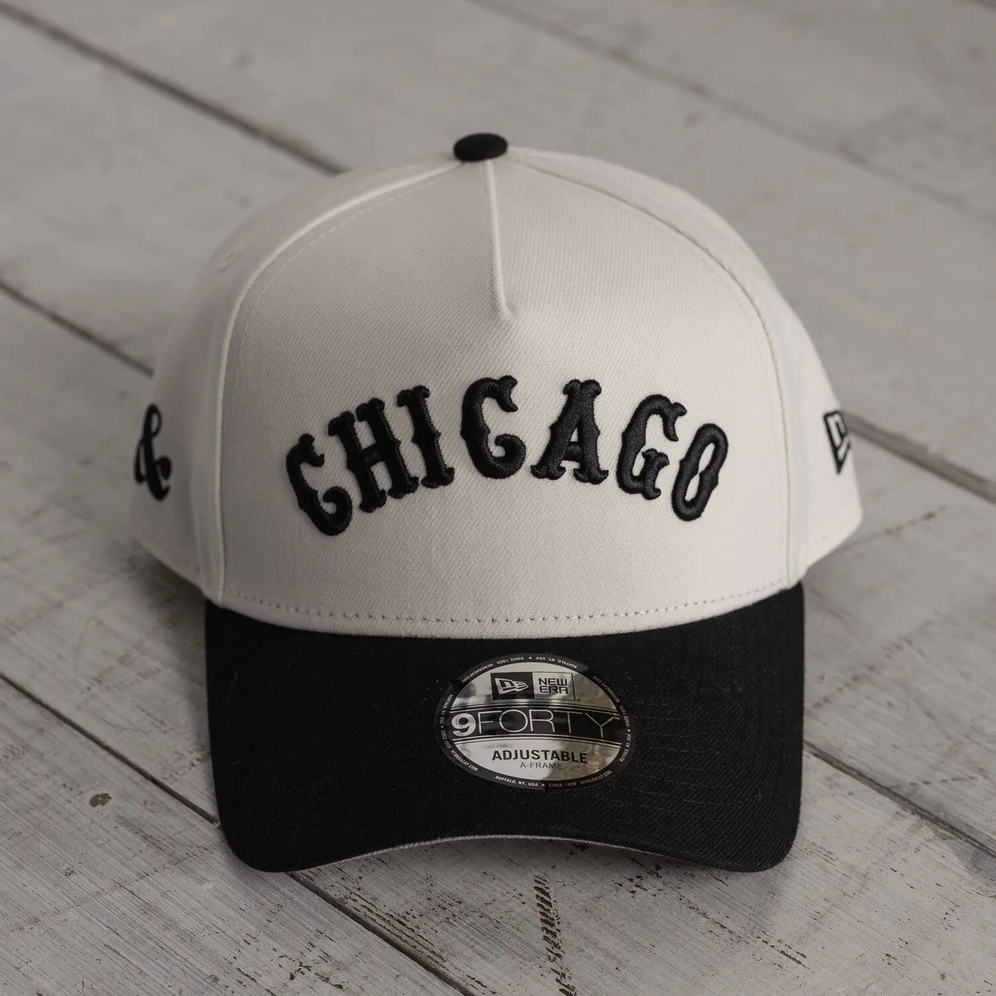 NEW ERA 9FORTY A-FRAME MLB CHICAGO WHITE SOX FOREVER & EVER TWO TONE / GREY UV SNAPBACK CAP N: 00733