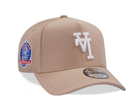 Casquette New Era Los Angeles Dodgers 60e anniversaire Camel Prime Edition 9Forty A Frame Snapback