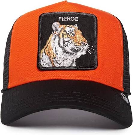Goorin Bros. Trucker Cap Tiger Fan Orange Black N: 00359