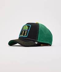Goorin Bros. Love Bird Twitterpated The Farm Black and Green Trucker Hat