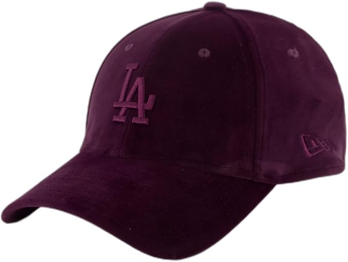 New Era Wmns Velour 9Forty Losdod FBG Dark Red One Size 198977963944
