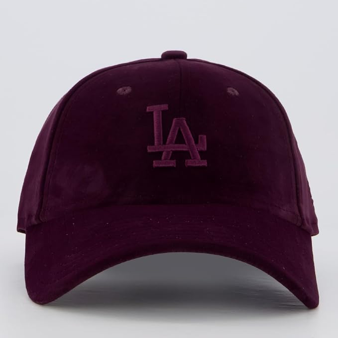 New Era Wmns Velour 9Forty Losdod FBG Dark Red One Size 198977963944