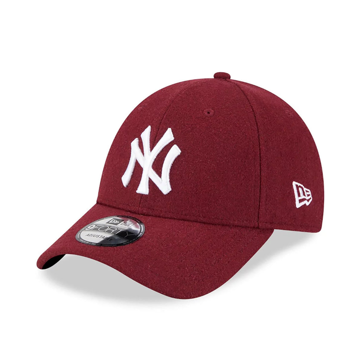 Casquette New Era New York Yankees Melton Wool Red 9FORTY Adjustable Cap 60424678