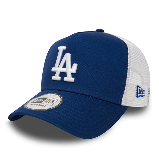 New Era Clean A Frame Trucker Los Angeles Dodgers Cap Blue N: 00348